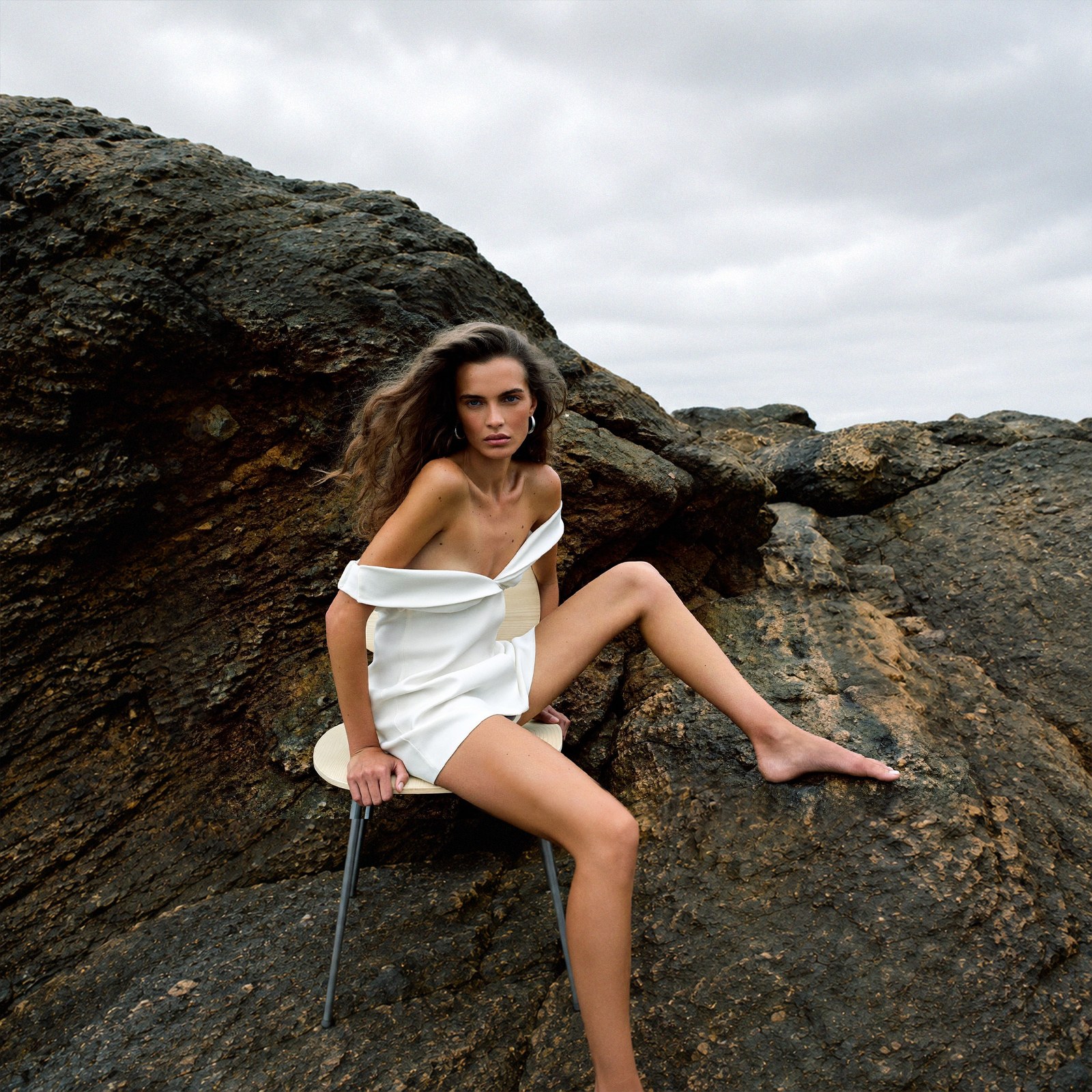 AI fashion editorial with luxury aesthetics by VISUAL CODE studio